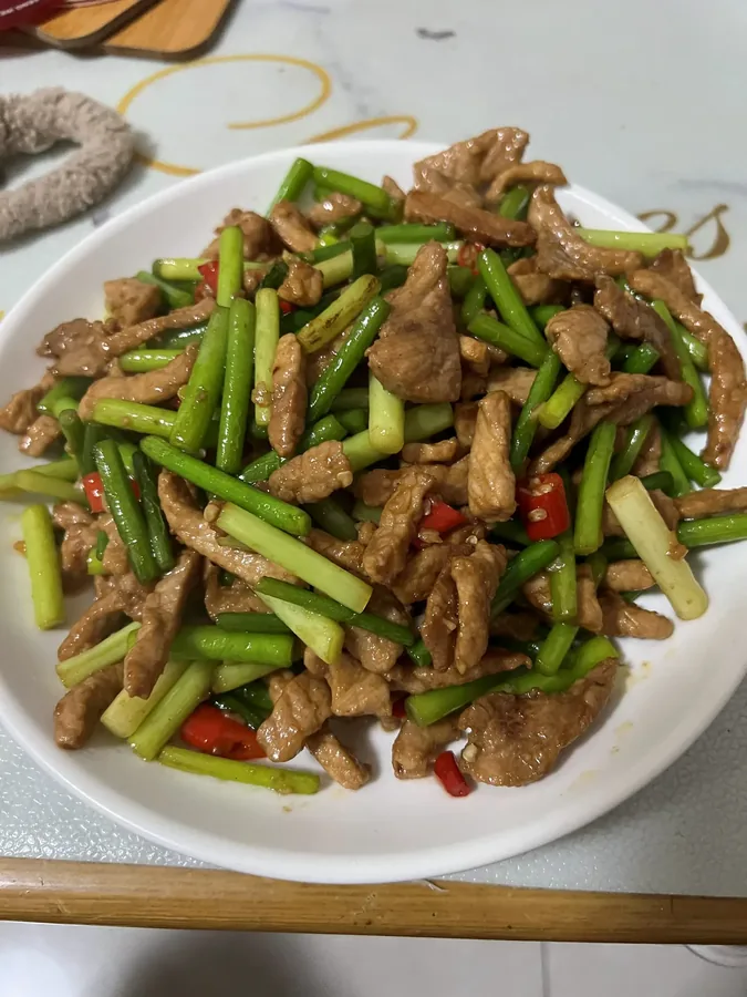 蒜薹炒肉